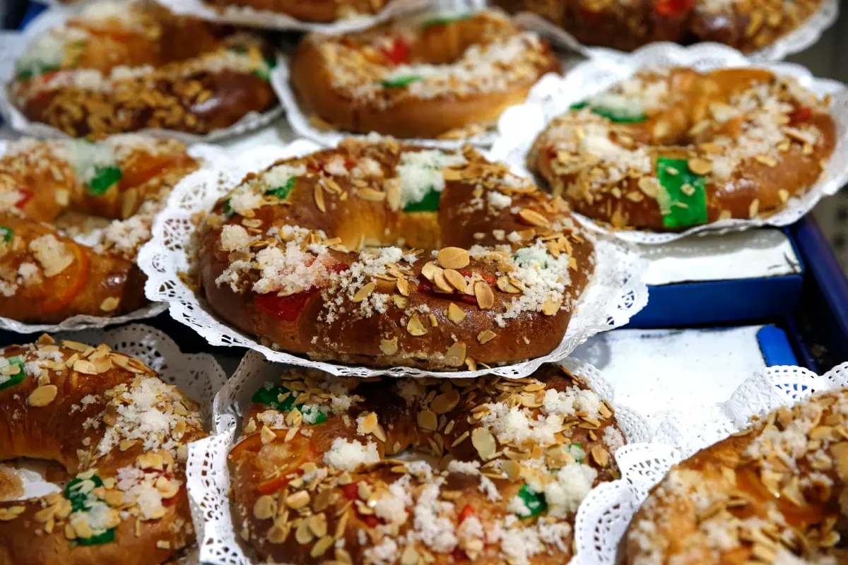 El roscón de reyes cerrará una Navidad en la que la venta de dulces artesanos crece un 5%