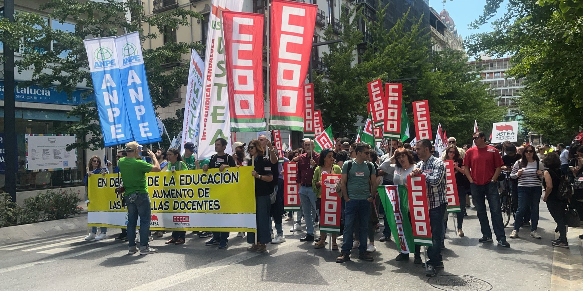 la-huelga-docente-convocada-por-anpe-ustea-y-ccoo-secundada-mayoritariamente-por-el-profesorado-de-la-escuela-publica-andaluza