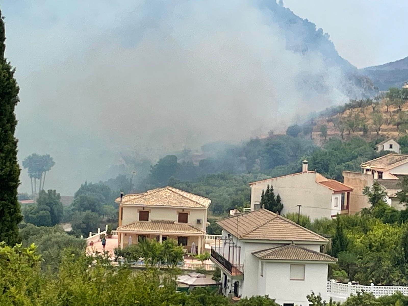 se-estabiliza-el-incendio-forestal-en-el-valle-de-lecrin