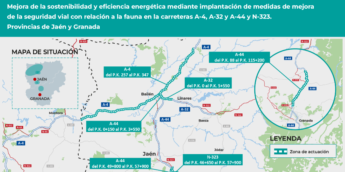transportes-adjudica-por-155-millones-de-euros-las-obras-de-mejora-de-la-seguridad-vial-y-proteccion-de-la-fauna-en-la-a-4-a-32-y-a-44-y-n-323