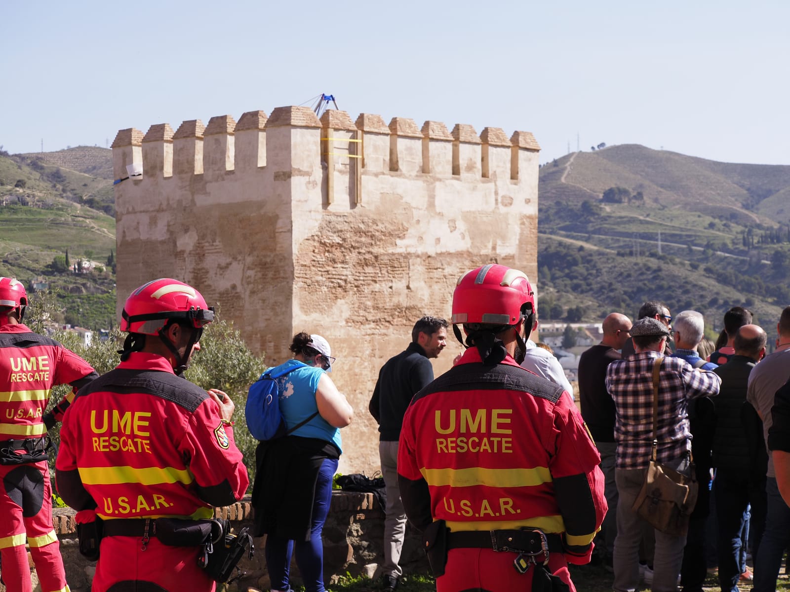 la-alhambra-acoge-un-ejercicio-practico-de-proteccion-del-patrimonio-historico-frente-a-terremotos