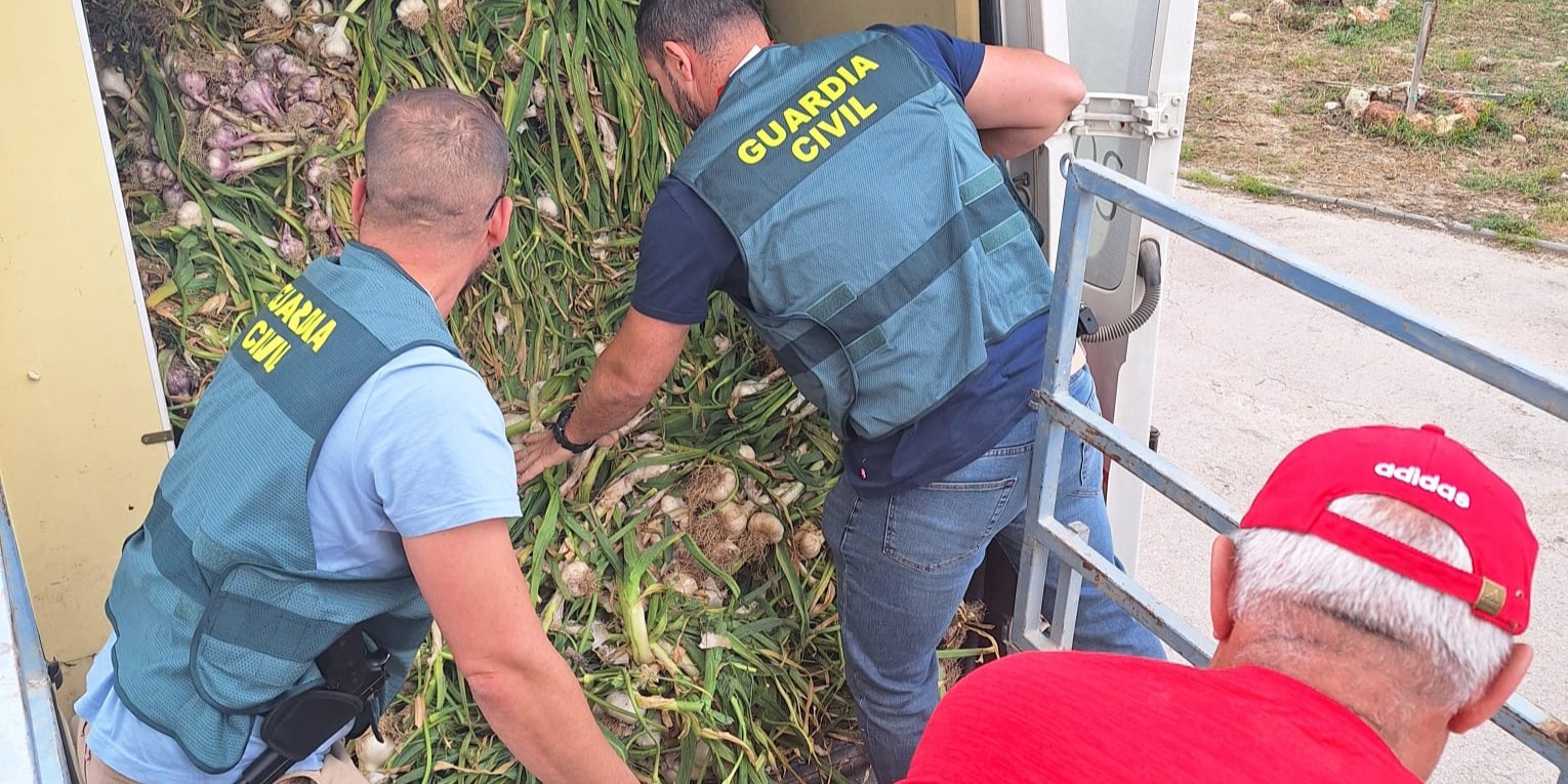 la-guardia-civil-esclarece-el-robo-de-2-000-kilos-de-ajos-en-huetor-tajar-gracias-a-la-colaboracion-ciudadana