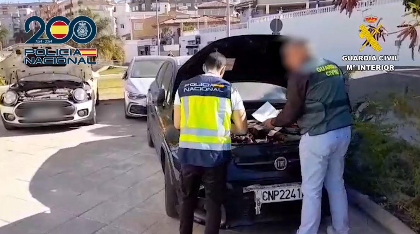motril-desmantelada-una-red-criminal-dedicada-a-la-venta-de-coches-robados-en-europa-20-detenidos