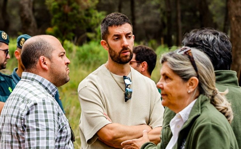 Granada: Dos linces ibéricos recorren ya Sierra Arana con la presencia de  la duquesa de Montoro y David Broncano
