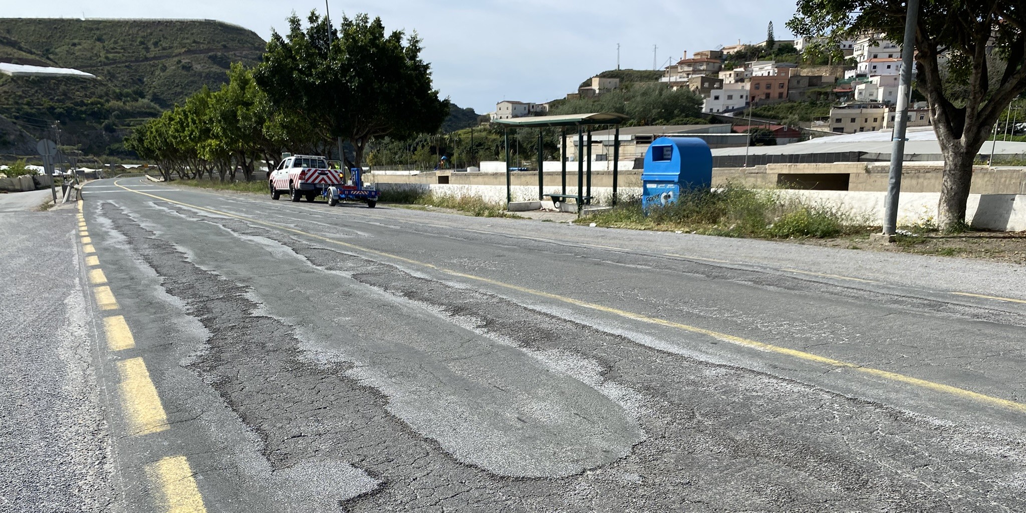 el-psoe-urge-a-la-junta-el-asfaltado-de-la-a-345-para-acabar-con-la-inseguridad-y-el-peligro-en-el-acceso-a-albunol