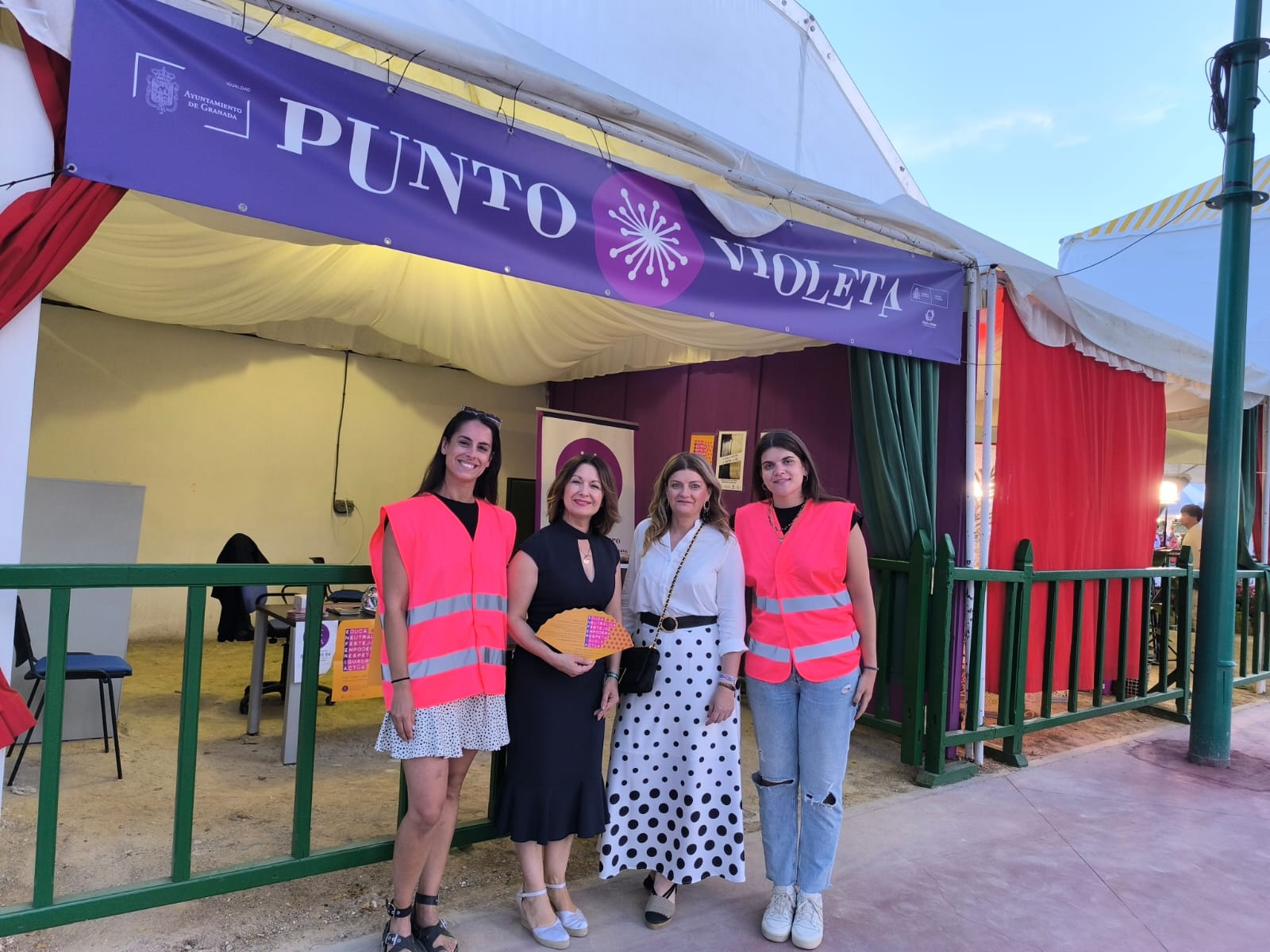 granada-refuerza-su-respuesta-a-la-violencia-sexual-en-la-feria-del-corpus-con-una-campana-integral-y-coordinacion-entre-el-punto-violeta-y-el-instituto-andaluz-de-la-mujer