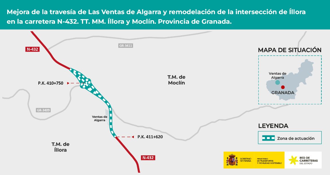 transportes-licita-por-84-millones-la-mejora-de-la-travesia-de-las-ventas-de-algarra-y-la-interseccion-de-illora-en-la-n-432