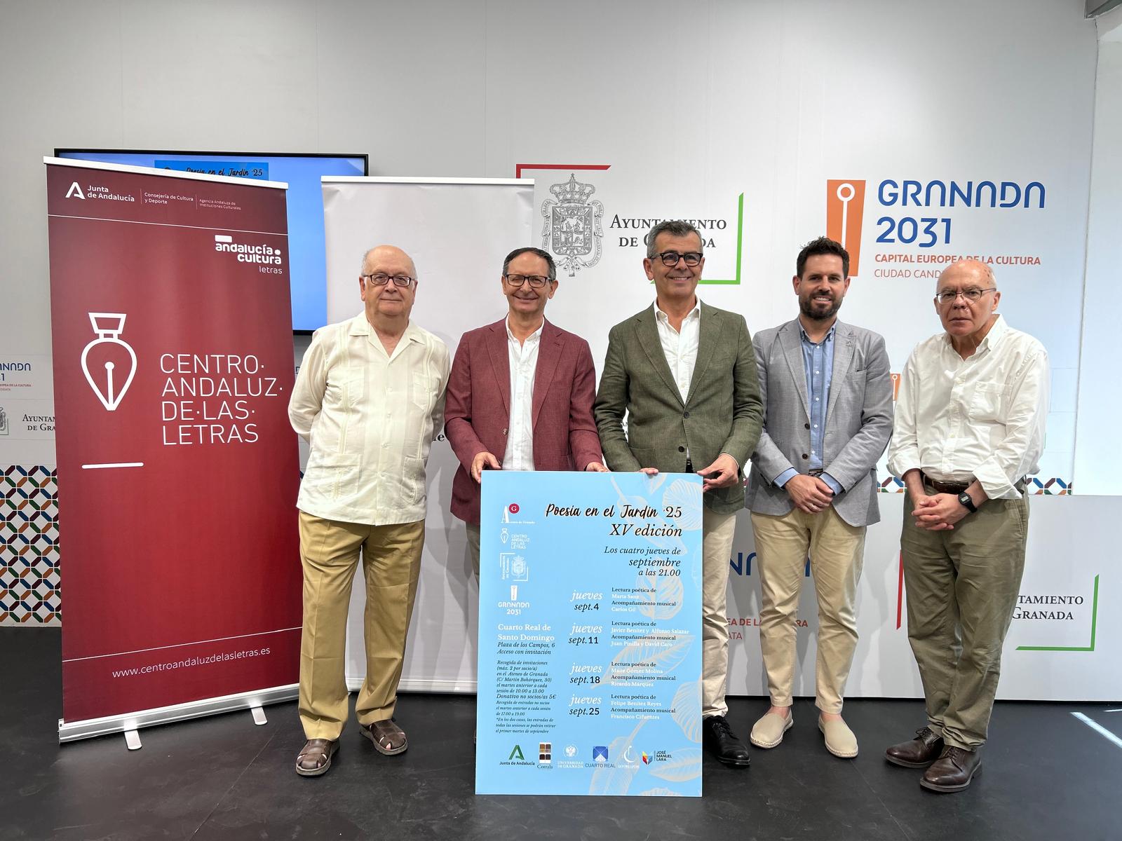 granada-celebrara-cada-jueves-de-septiembre-la-xv-edicion-de-poesia-en-el-jardin-con-una-programacion-de-primer-nivel-en-una-cita-ya-imprescindible-con-la-palabra-y-la-musica