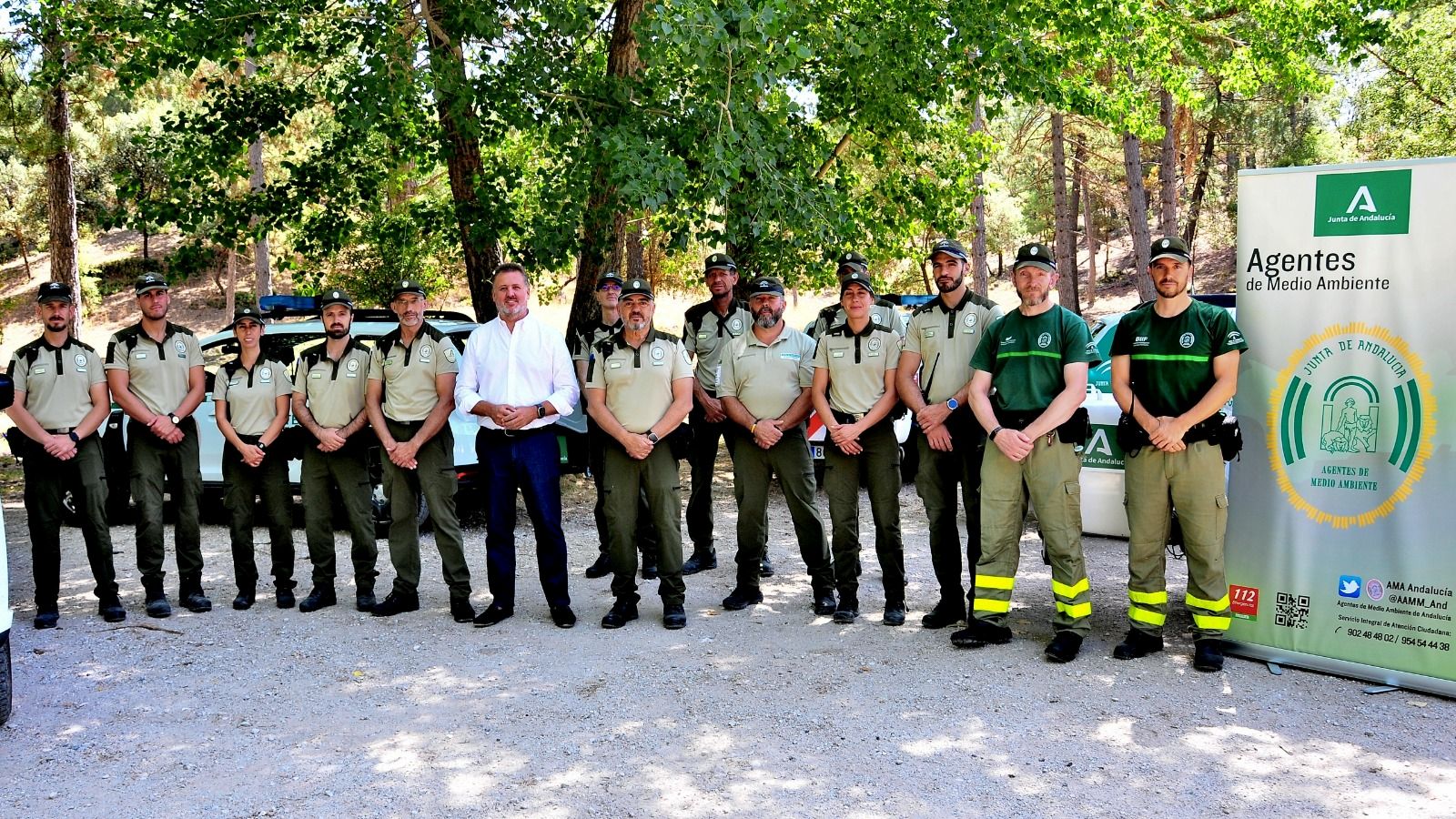la-junta-equipa-a-los-agentes-de-medio-ambiente-con-drones-tablets-y-nuevos-transportines-en-una-actualizacion-tecnica-que-refuerza-la-labor-de-mas-de-800-profesionales-en-andalucia
