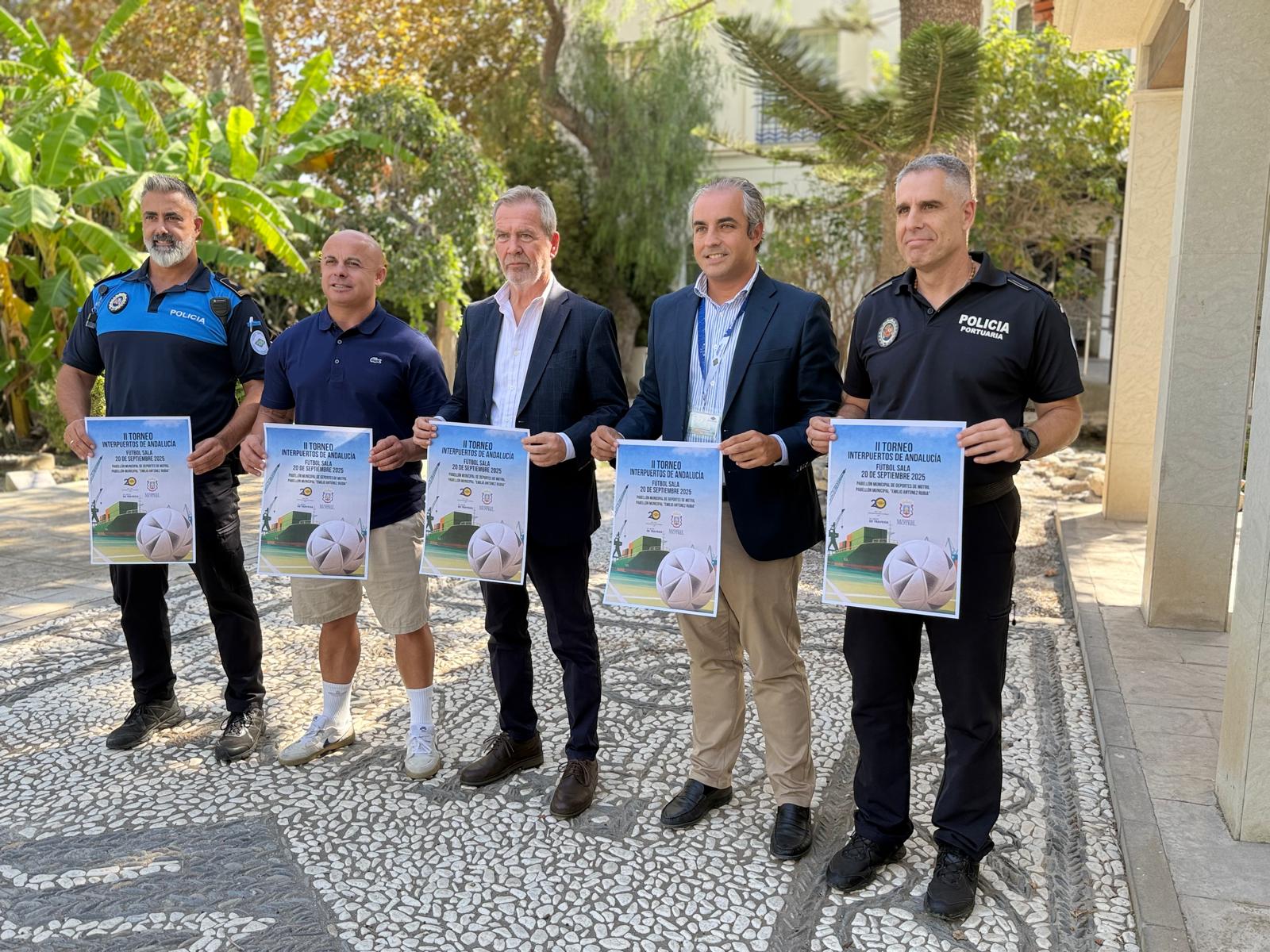 motril-acoge-el-ii-torneo-interpuertos-de-futbol-sala-con-9-equipos-y-mas-de-100-participantes-por-el-20-aniversario-de-su-autoridad-portuaria