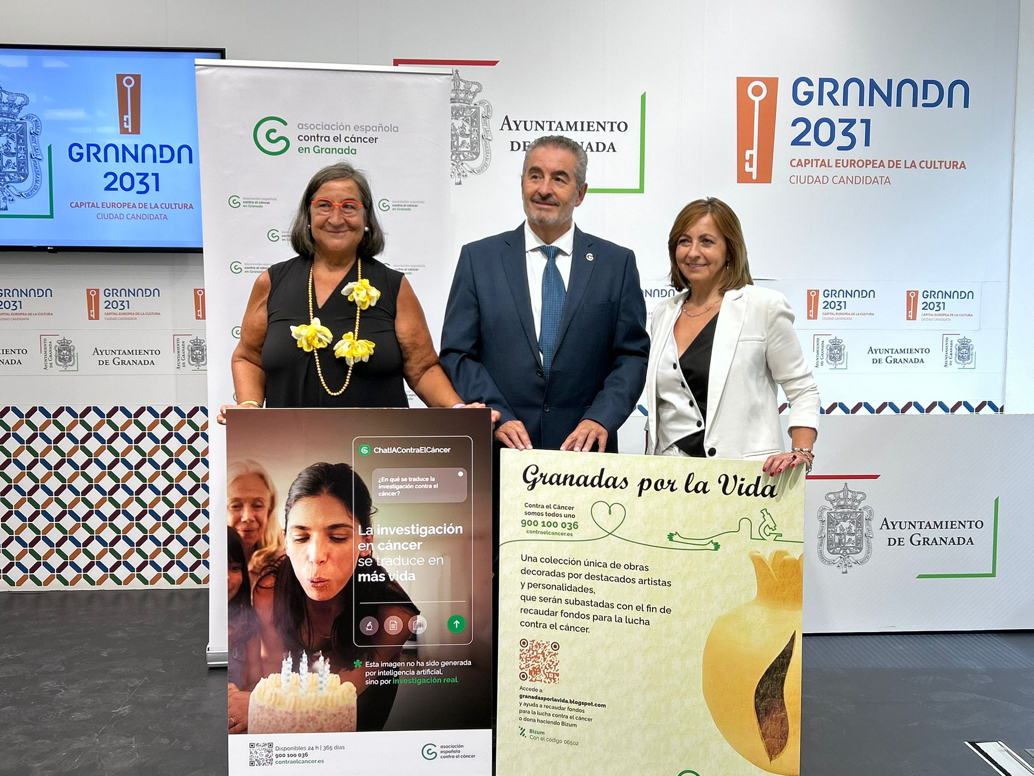 el-ayuntamiento-de-granada-se-suma-a-la-iniciativa-solidaria-granadas-por-la-vida-en-apoyo-a-la-investigacion-contra-el-cancer