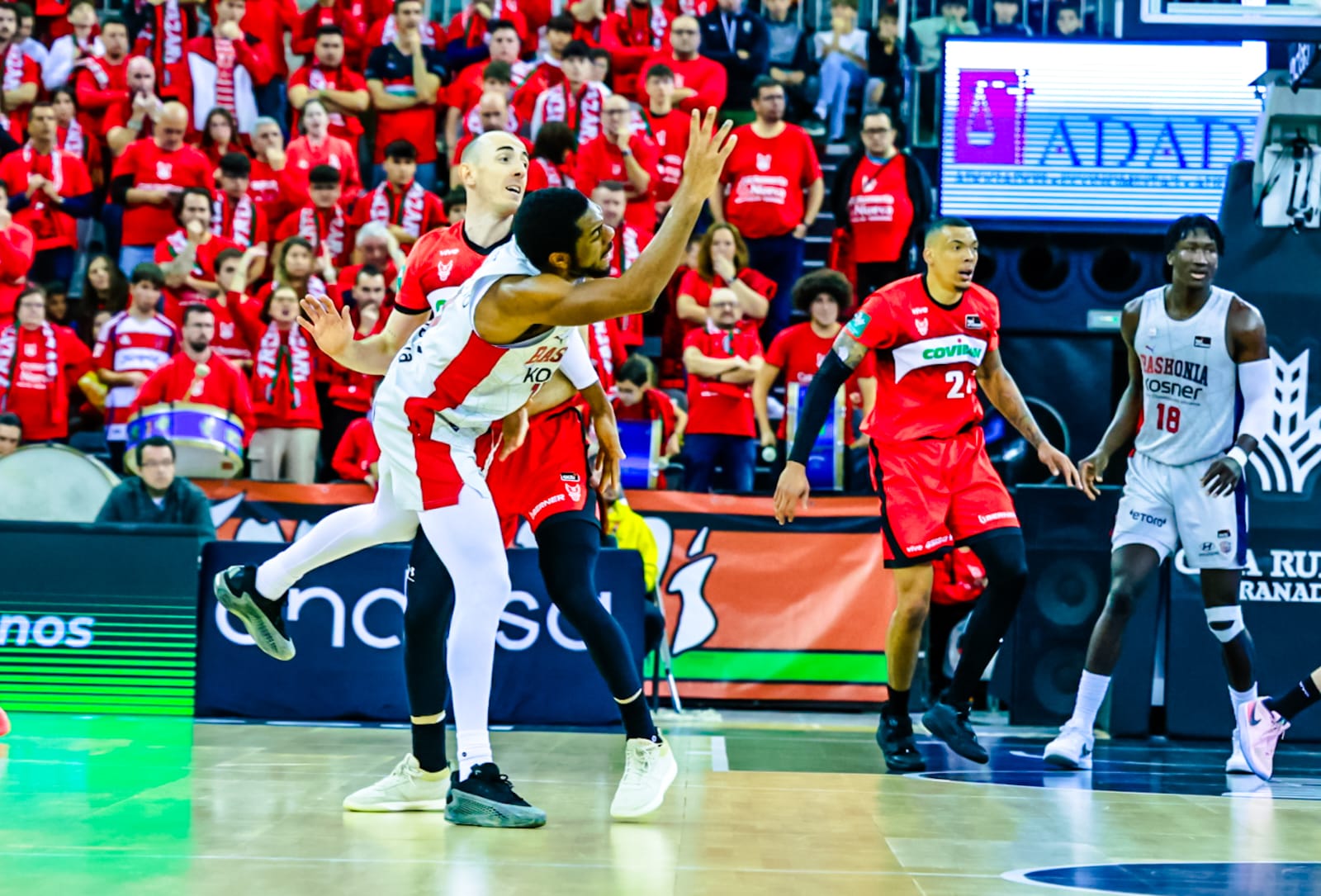 el-coviran-granada-de-baloncesto-fuerte-y-preparado-para-enfrentar-al-baskonia-en-casa-estrena-su-equipacion-con-el-patrocinio-de-saiko