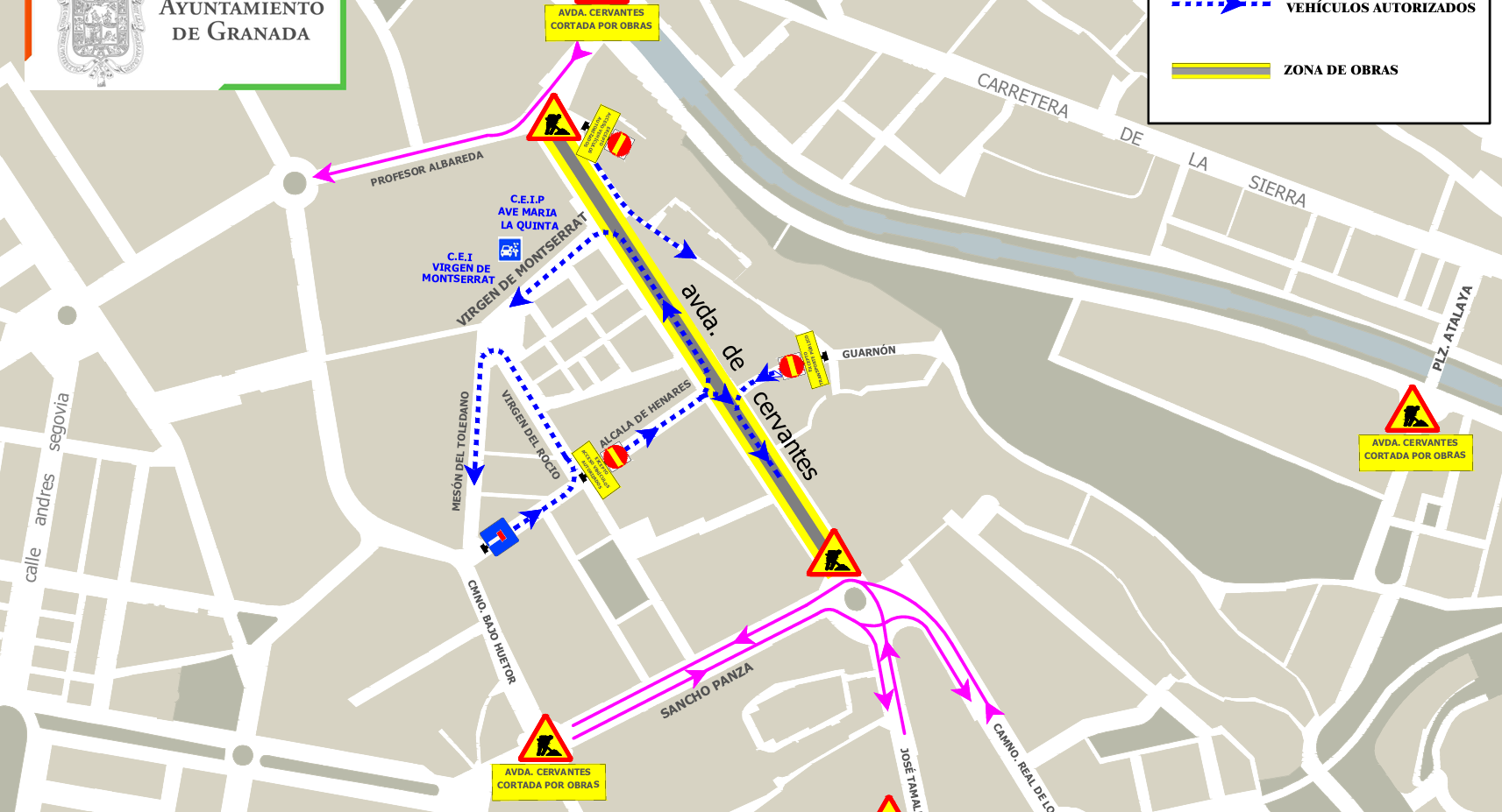 granada-inicia-la-transformacion-de-la-avenida-de-cervantes-en-un-eje-verde-y-accesible-con-una-inversion-de-34-millones-de-euros