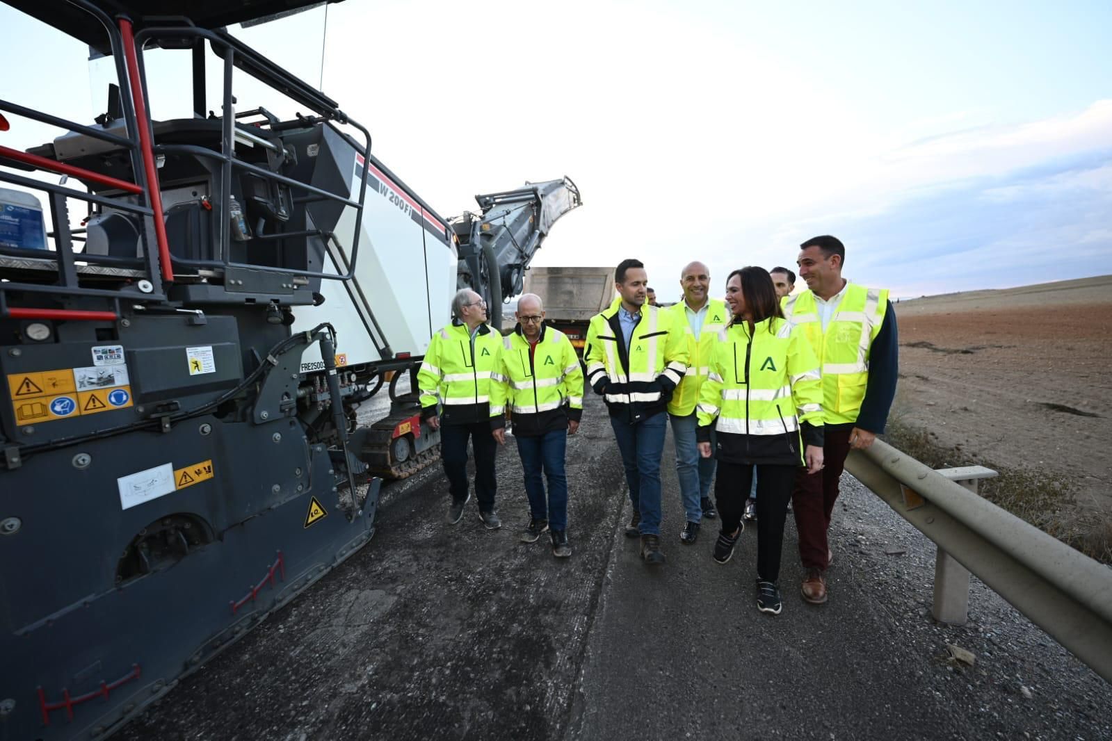 granada-comienzan-las-obras-en-la-a-385-entre-otura-y-la-malaha-para-optimizar-los-accesos-al-parque-tecnologico