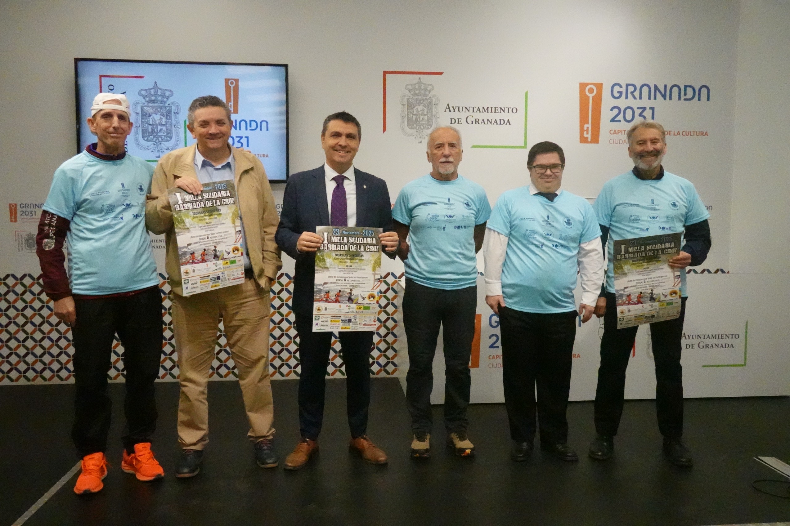 granada-estrena-la-i-milla-solidaria-en-la-barriada-de-la-cruz-para-unir-deporte-inclusion-y-solidaridad-el-23-de-noviembre