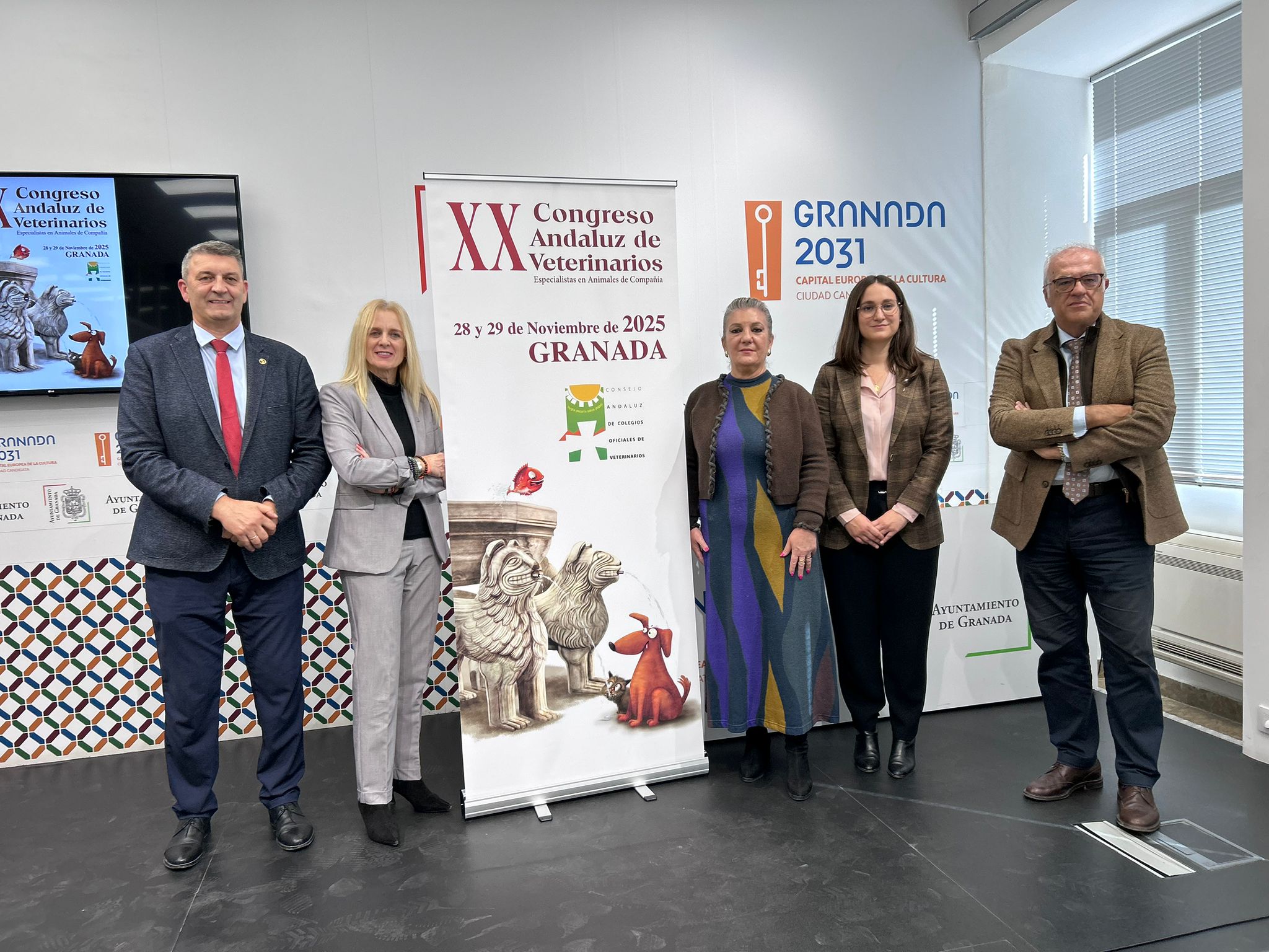 el-xx-congreso-andaluz-de-veterinarios-reune-en-granada-a-800-profesionales-y-40-empresas-del-sector