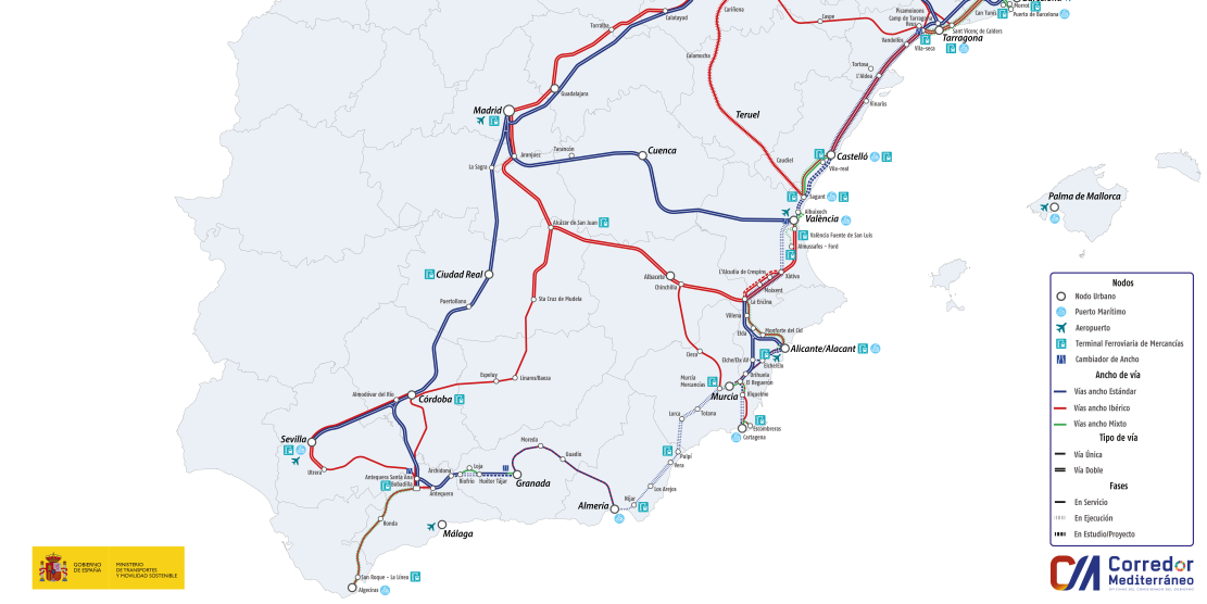 el-corredor-mediterraneo-avanza-en-andalucia-con-200-km-de-nuevas-vias-y-mejoras-clave-entre-antequera-granada-y-almeria