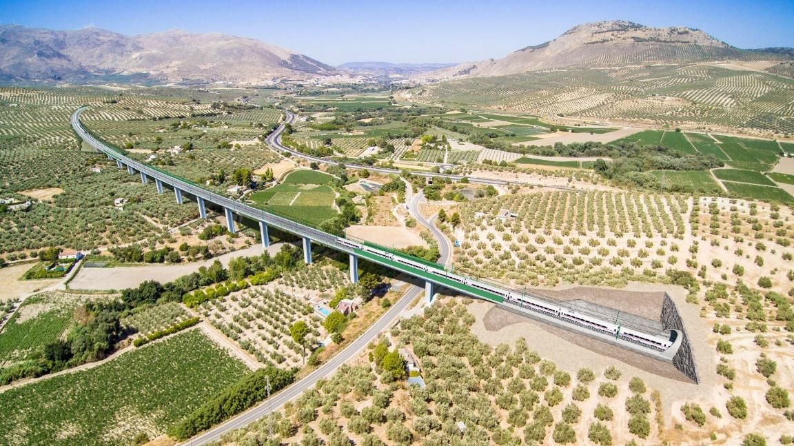 el-gobierno-autoriza-la-electrificacion-de-46-kilometros-de-la-linea-de-alta-velocidad-antequera-granada-por-134-millones-de-euros