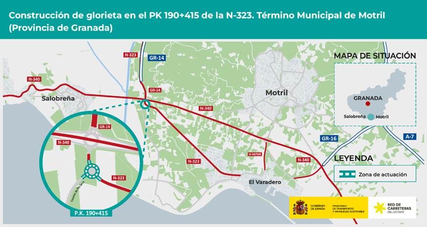 motril-transportes-licita-por-551-42864-e-la-construccion-de-una-glorieta-de-36-m-en-el-km-190415-de-la-n-323-mejorando-el-acceso-al-camino-de-rio-seco-y-playa-granada