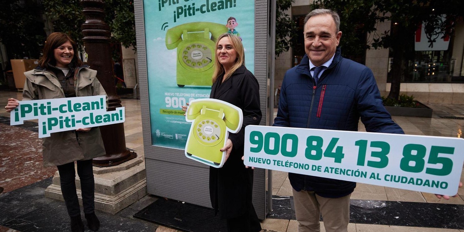 granada-lanza-el-telefono-gratuito-900-84-13-85-para-limpieza-2-000-llamadas-al-mes-y-nuevo-refuerzo-de-7-vehiculos
