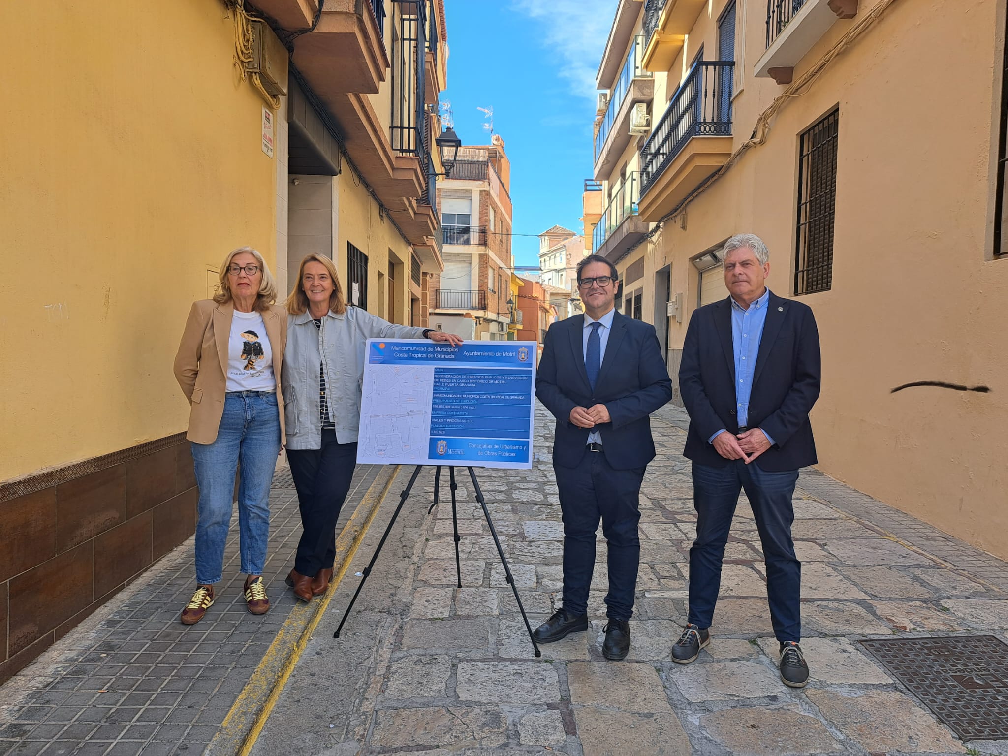 motril-destina-casi-200-mil-euros-en-renovar-redes-y-reurbanizar-la-calle-puerta-granada-y-la-plaza-de-espana-en-3-meses