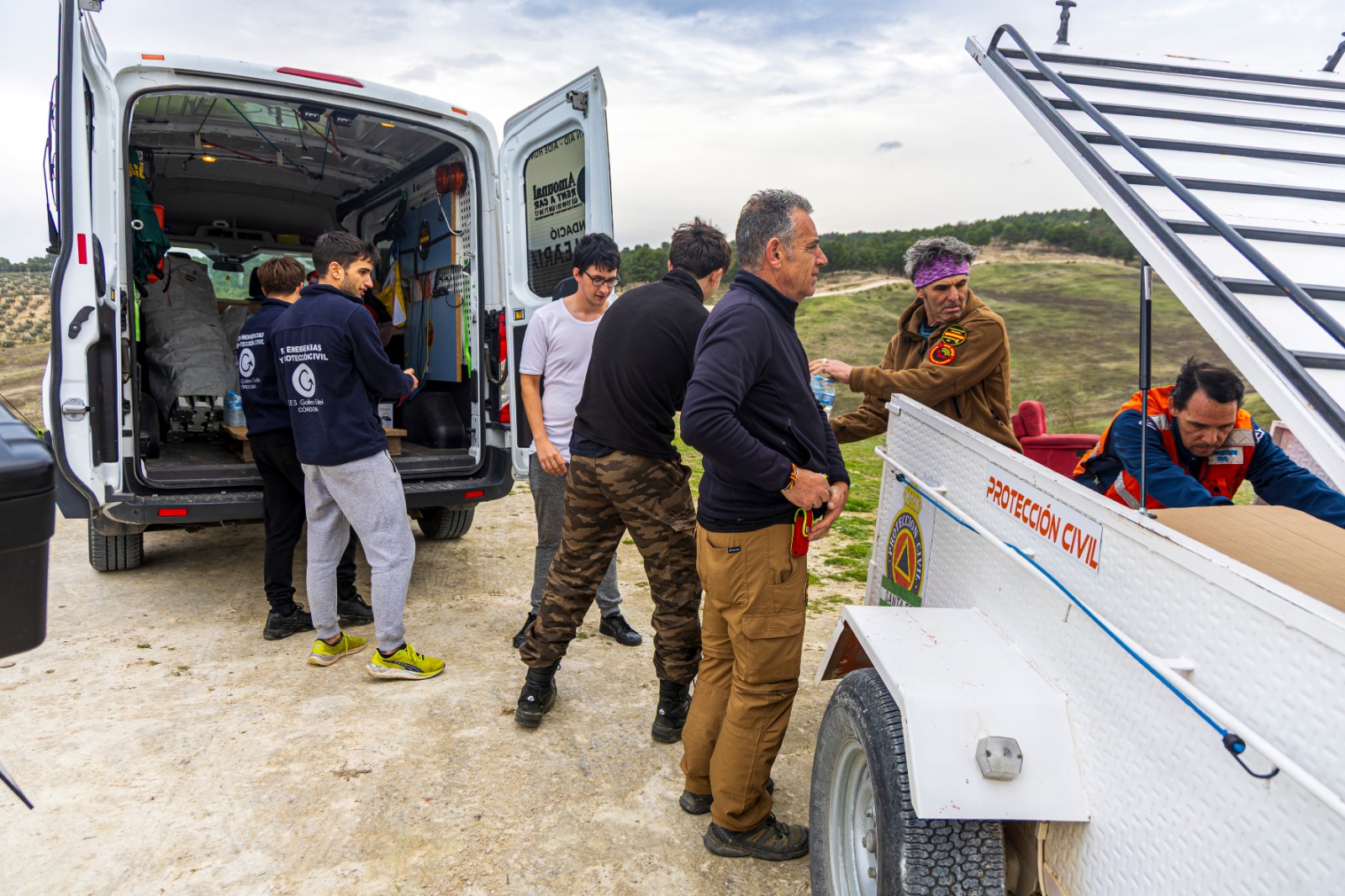 granada-gran-simulacro-en-santa-fe-de-busqueda-de-desaparecidos-en-las-termas-con-un-despliegue-que-ya-toma-forma-sobre-el-terreno