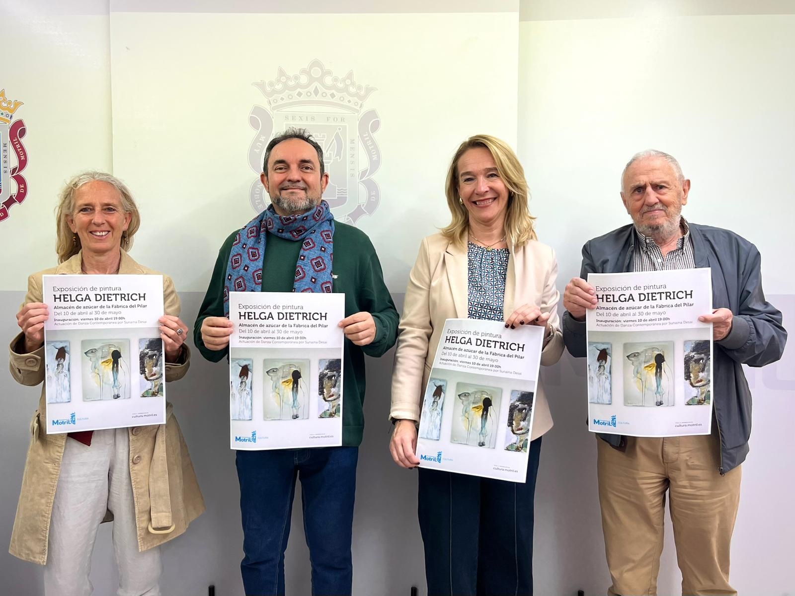 motril-rinde-homenaje-a-helga-dietrich-con-exposicion-de-su-pintura-en-la-fabrica-del-pilar