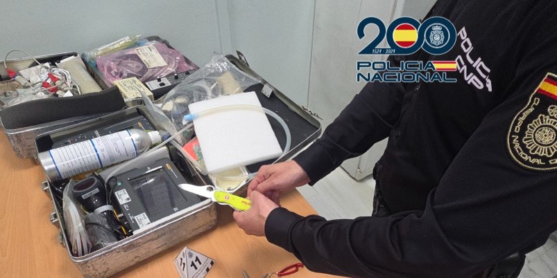 granada-detenido-un-reincidente-de-29-anos-por-robar-material-medico-valorado-en-13-000-euros-del-interior-de-un-coche