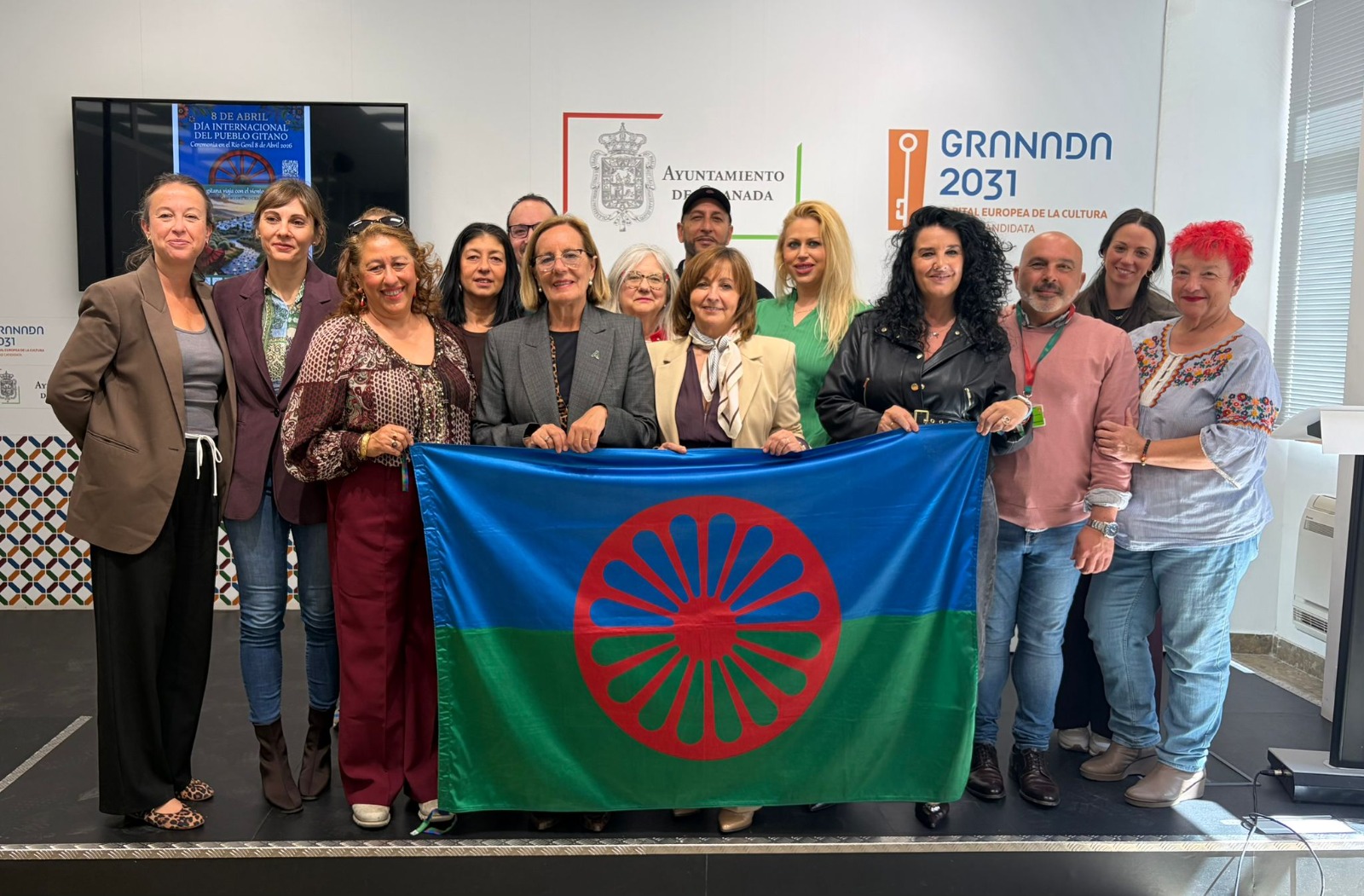 granada-reivindica-la-igualdad-y-el-fin-de-la-discriminacion-del-pueblo-gitano-en-el-dia-internacional-del-8-de-abril