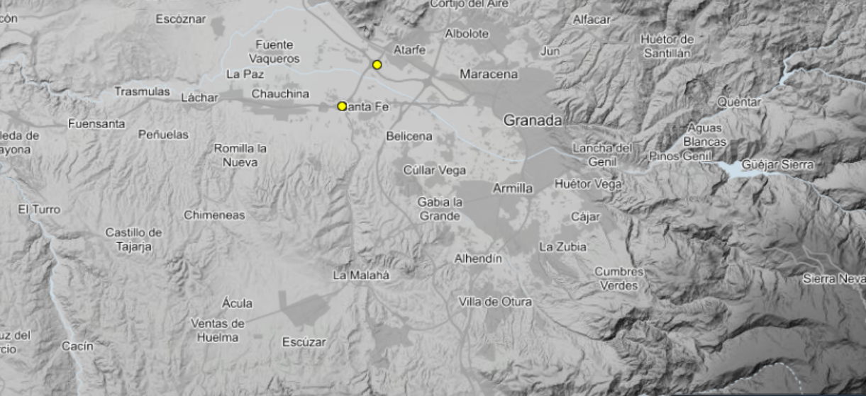 granada-dos-pequenos-seismos-sacuden-santa-fe-y-atarfe-en-la-madrugada-sin-causar-incidencias