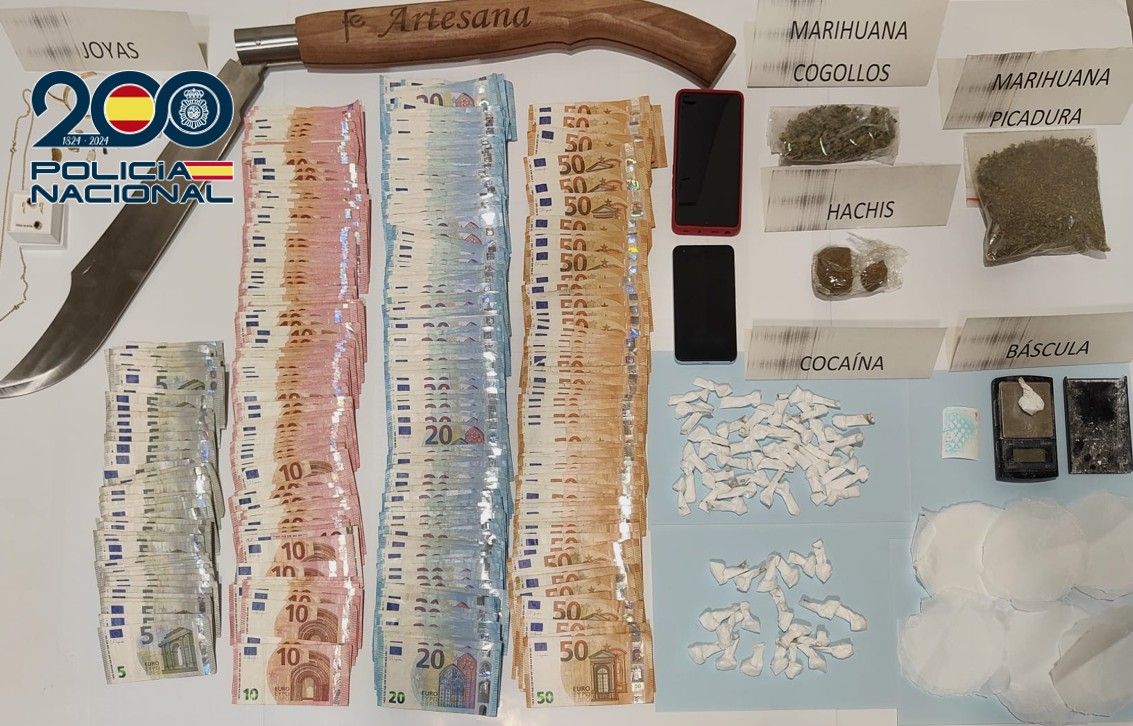 baza-desmantelado-un-punto-de-droga-con-dos-detenidos-y-material-incautado-por-la-policia-nacional