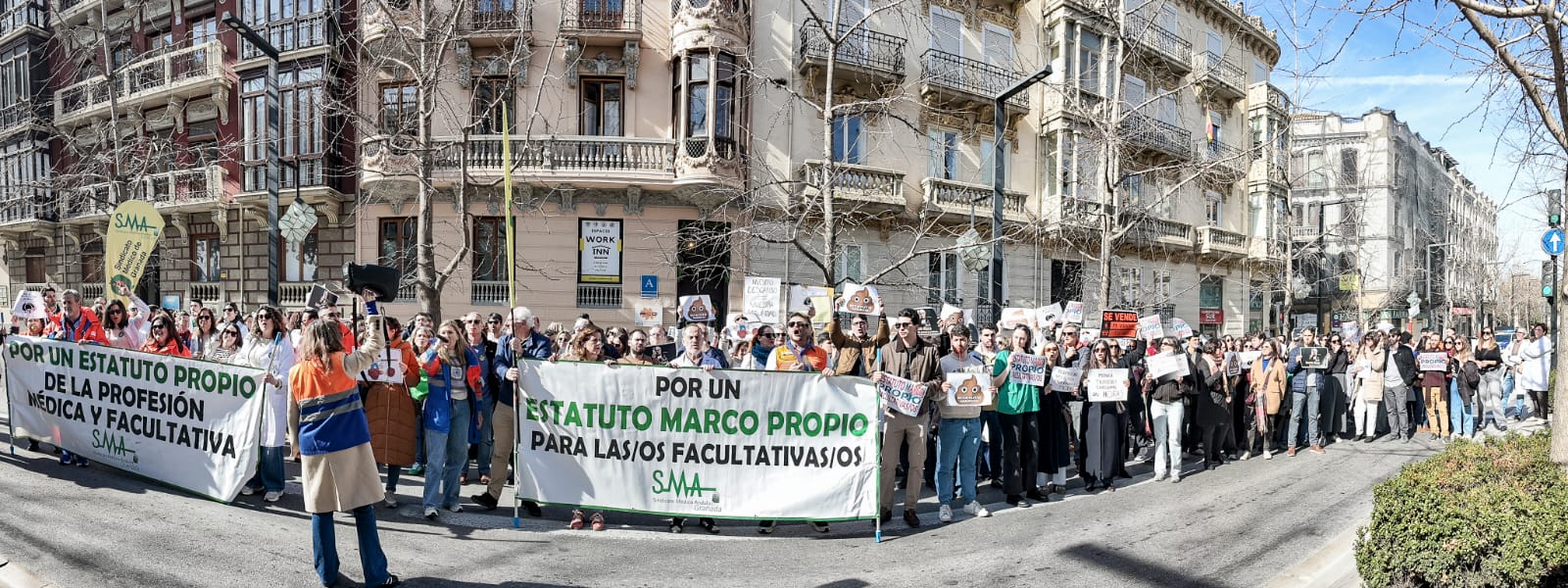 la-huelga-medica-alcanza-un-seguimiento-del-1715-en-granada-en-la-cuarta-jornada-de-paros