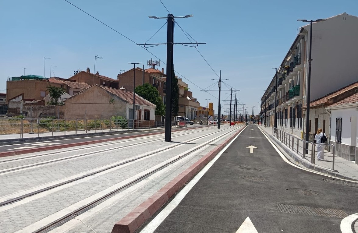 el-trazado-sur-del-metro-de-granada-devuelve-la-normalidad-al-trafico-en-armilla-churriana-y-las-gabias