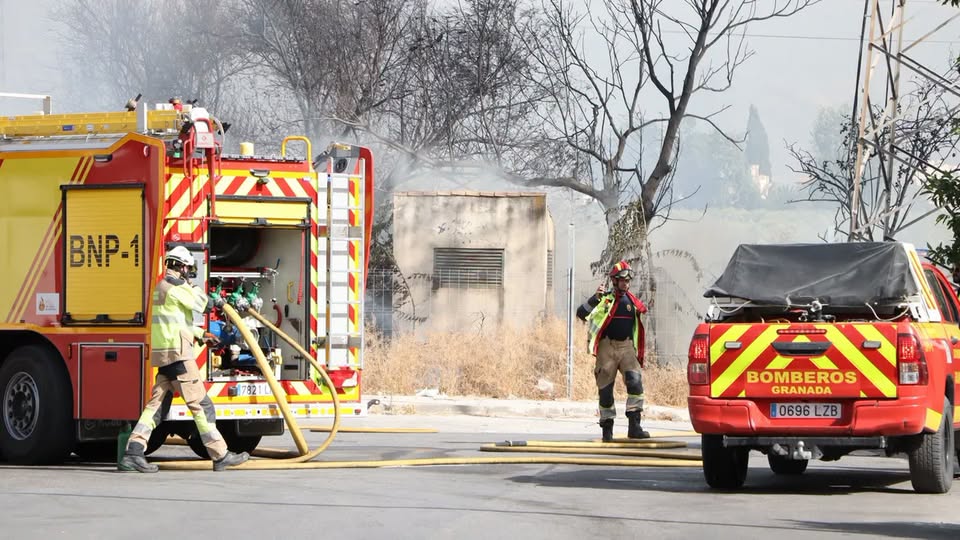 granada-explota-un-gasoducto-en-caniles-durante-unos-trabajos-con-maquinaria-pesada-un-herido