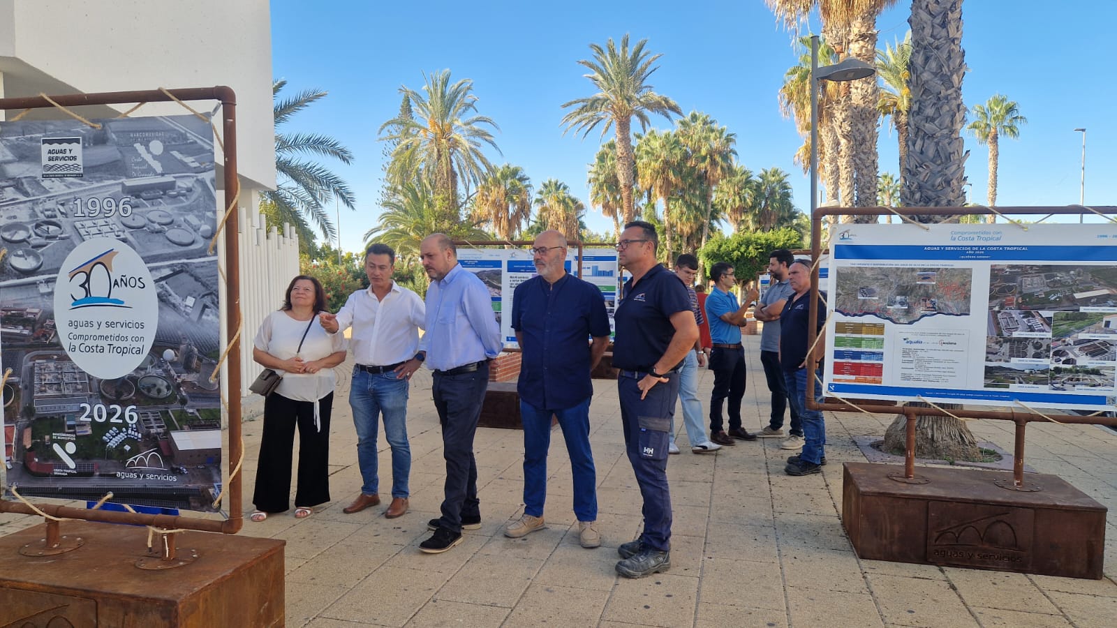 salobrena-acoge-la-exposicion-del-30-aniversario-de-aguas-y-servicios-que-repasa-tres-decadas-de-gestion-del-agua-en-la-costa-tropical