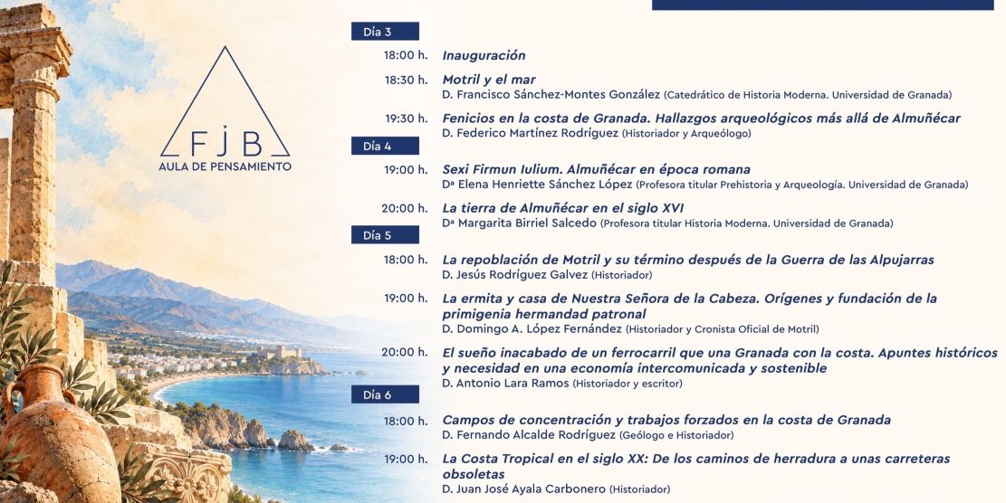 motril-acoge-la-ii-semana-de-investigacion-historica-de-la-costa-tropical-para-descubrir-nuevas-perspectivas-sobre-el-pasado-de-la-comarca
