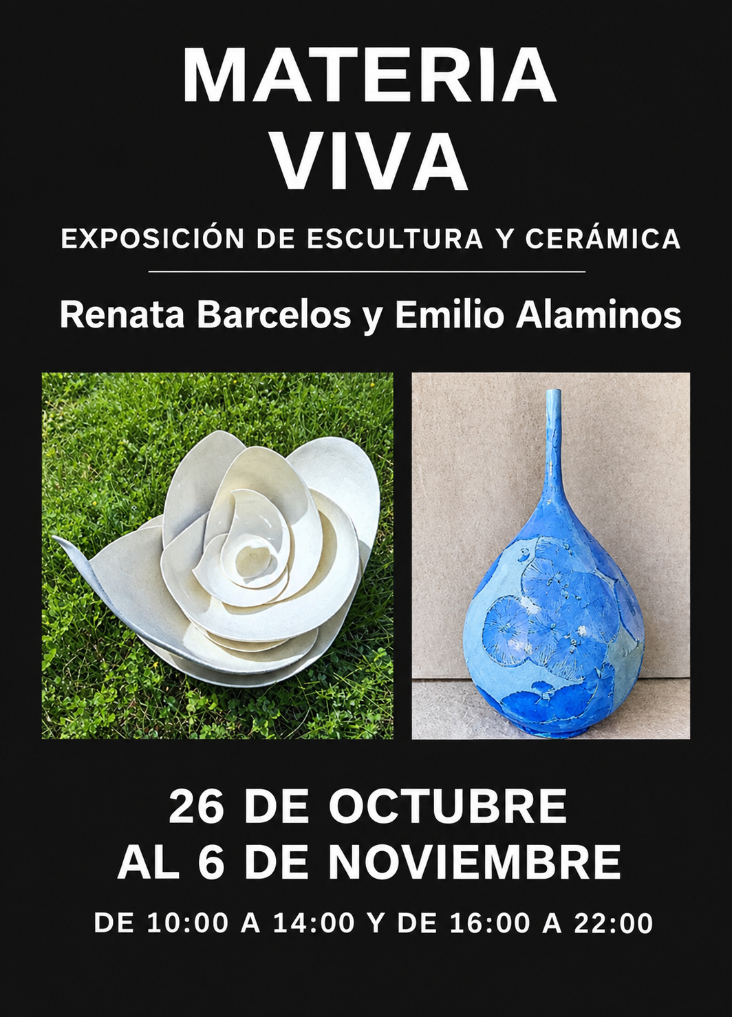 la-herradura-acoge-materia-viva-una-exposicion-que-une-la-escultura-de-renata-barcelos-y-la-ceramica-de-emilio-alaminos