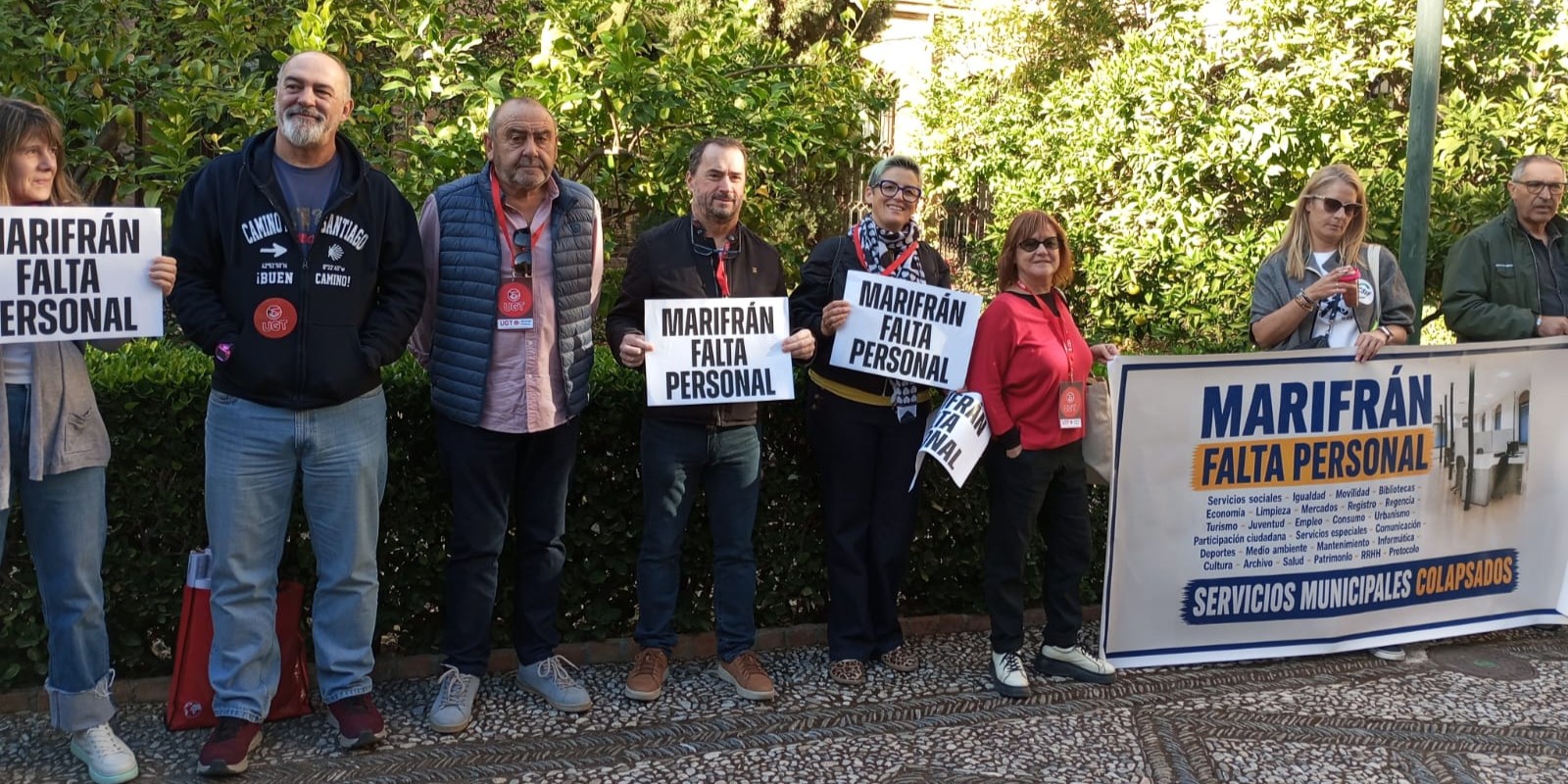 granada-ugt-intensifica-las-movilizaciones-en-el-ayuntamiento-y-mantiene-la-huelga-como-horizonte-ante-la-falta-de-personal